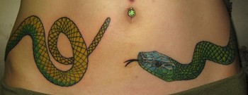 Tattoos - snake - 38134